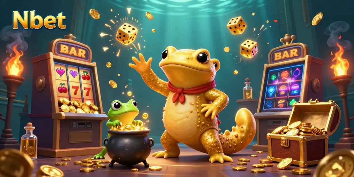 Immerse in Nbet's dynamic casino adventure, featuring golden alchemists and joyous jackpots.