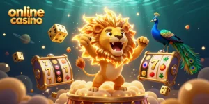 Engage in exciting gameplay at an online casino with stunning 3D elements and vibrant visuals.